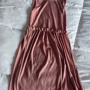 SHEIN Pink Sleeveless Dress